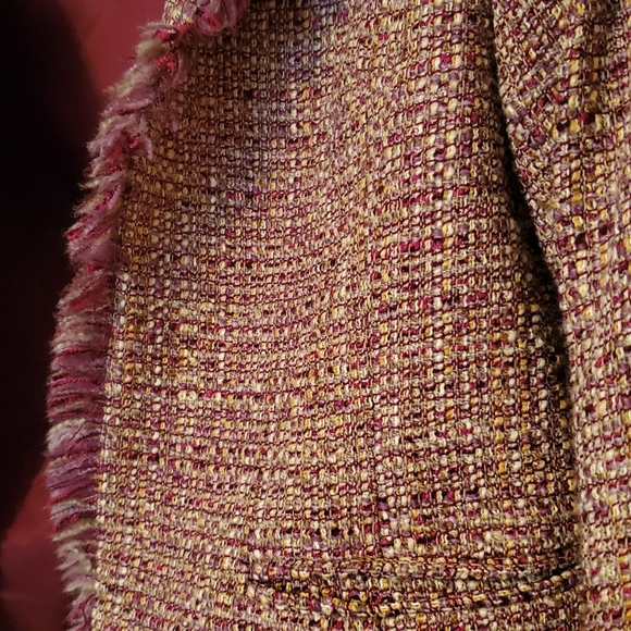 Katie Hill Petite Tweed Coat - Picture 2 of 4